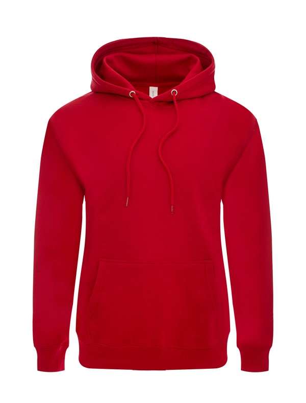Comfy Cotton Blend Fleece Hoodie with Adjustable Hood - MENLL