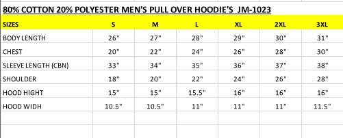 Comfy Cotton Blend Fleece Hoodie with Adjustable Hood - MENLL