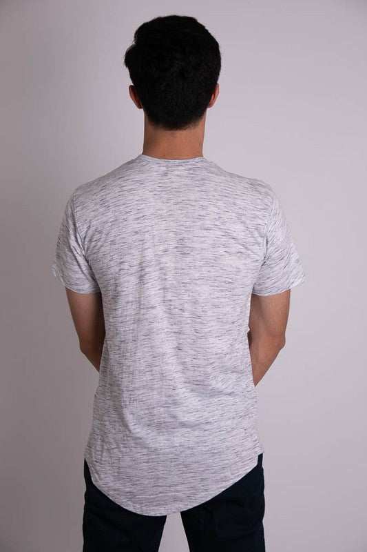 Elevated Comfort Cotton Henley T-Shirt with Button Detail - MENLL