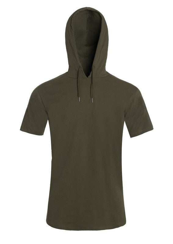 Lightweight Short Sleeves Hoodie - MENLL