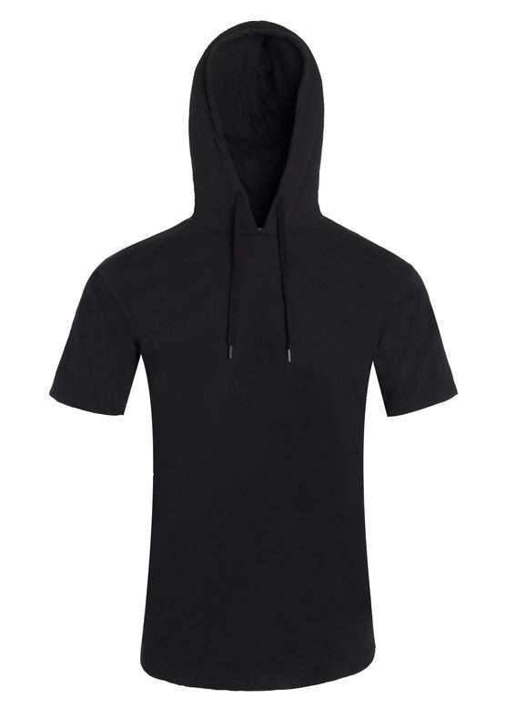 Lightweight Short Sleeves Hoodie - MENLL