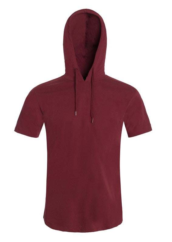 Lightweight Short Sleeves Hoodie - MENLL