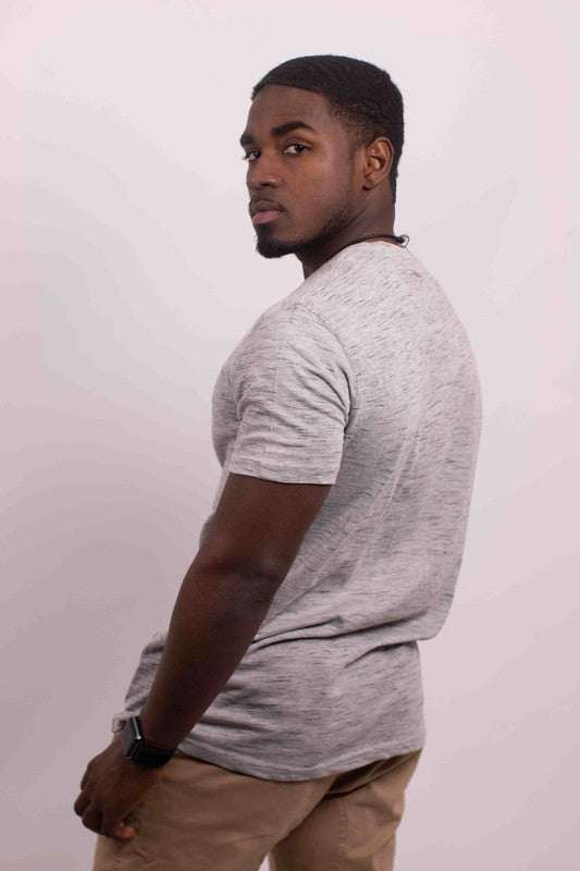 Essential Softness V-Neck Tee: Versatile Comfort in Vibrant Colors - MENLL