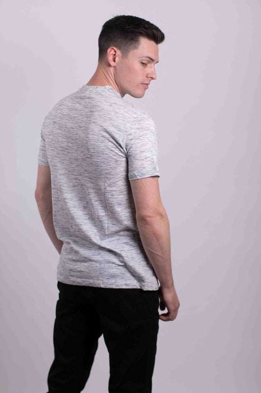 Essential Softness V-Neck Tee: Versatile Comfort in Vibrant Colors - MENLL