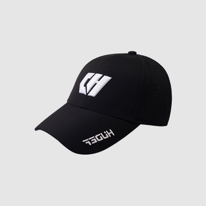 Hats - Hudef Men's Black Running Hat Hudef Sport