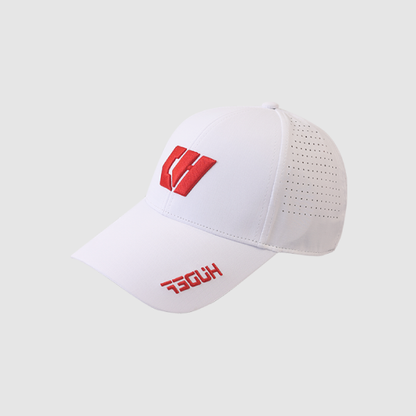 Hats - Hudef Men's White Running Hat Hudef Sport