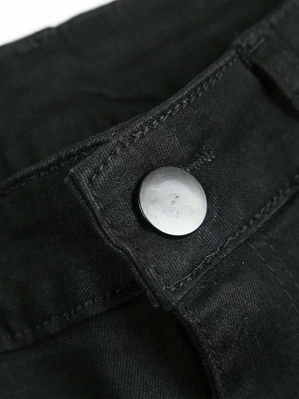 Stylish Comfort: Men's All-Season Stretch Skinny Denim Jeans
