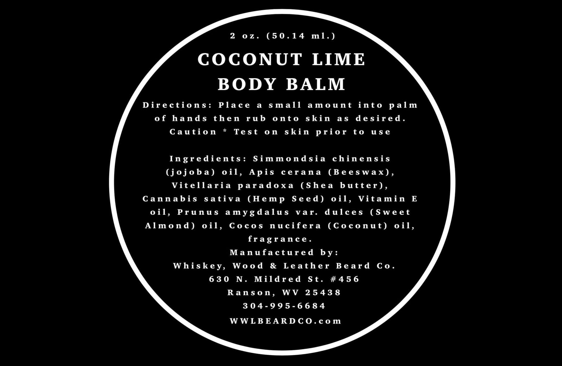 Coconut Lime Body Balm - MENLL