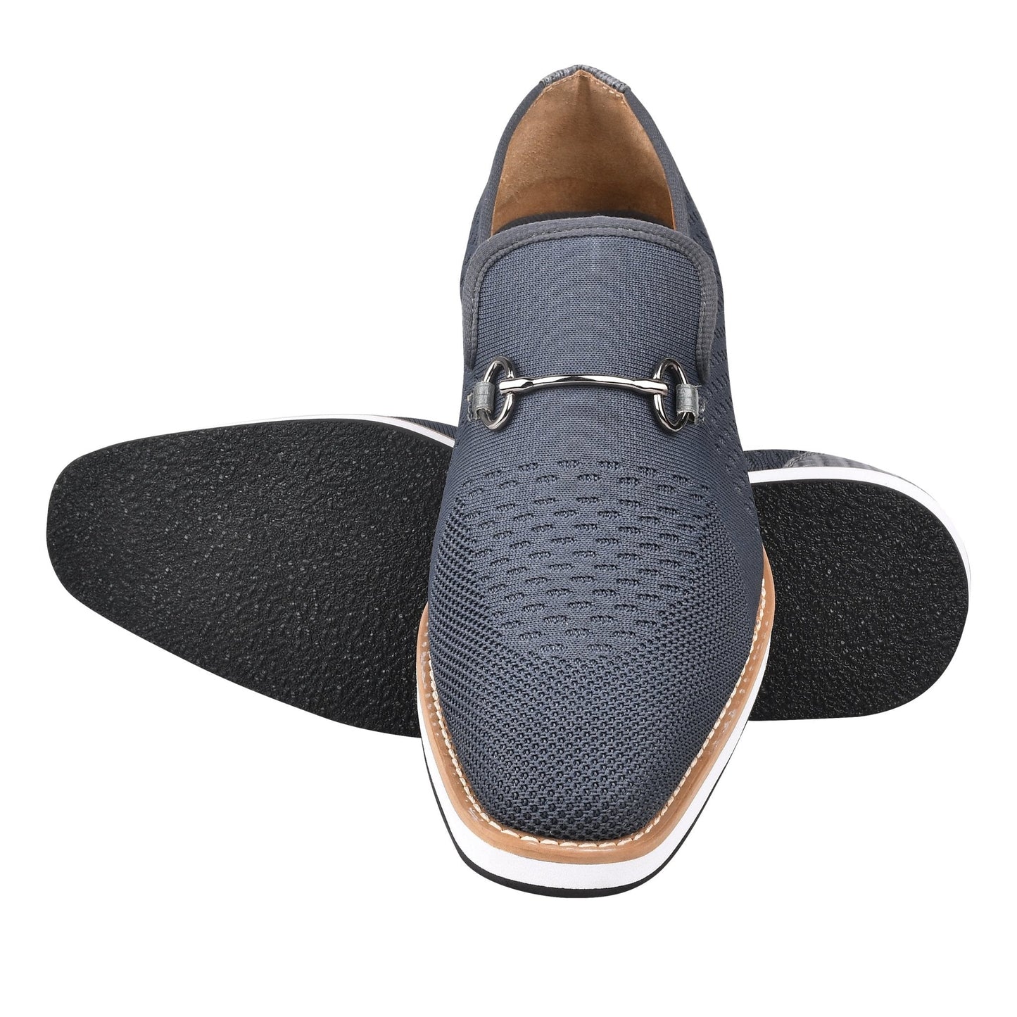 Accessories - Jack Mens Leather Textile Casual Loafers LIBERTYZENO