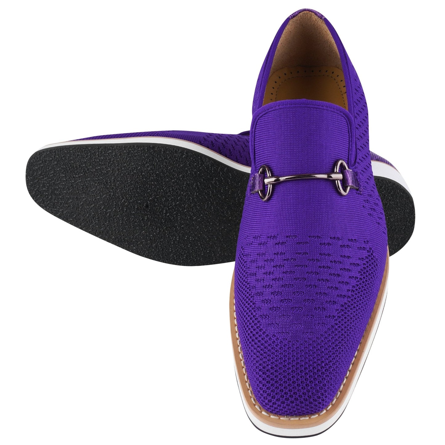 Accessories - Jack Mens Leather Textile Casual Loafers LIBERTYZENO