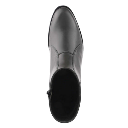 Jazzy Jackman Leather Ankle Length Boots for Men - MENLL