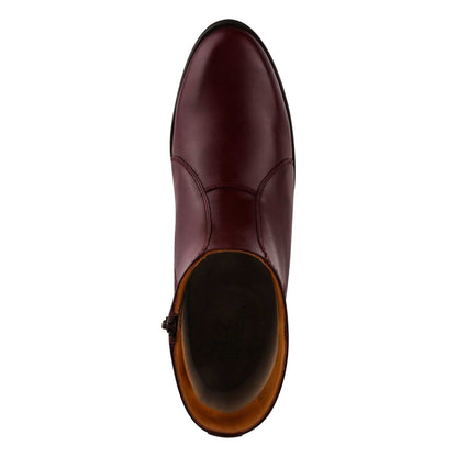 Jazzy Jackman Leather Ankle Length Boots for Men - MENLL