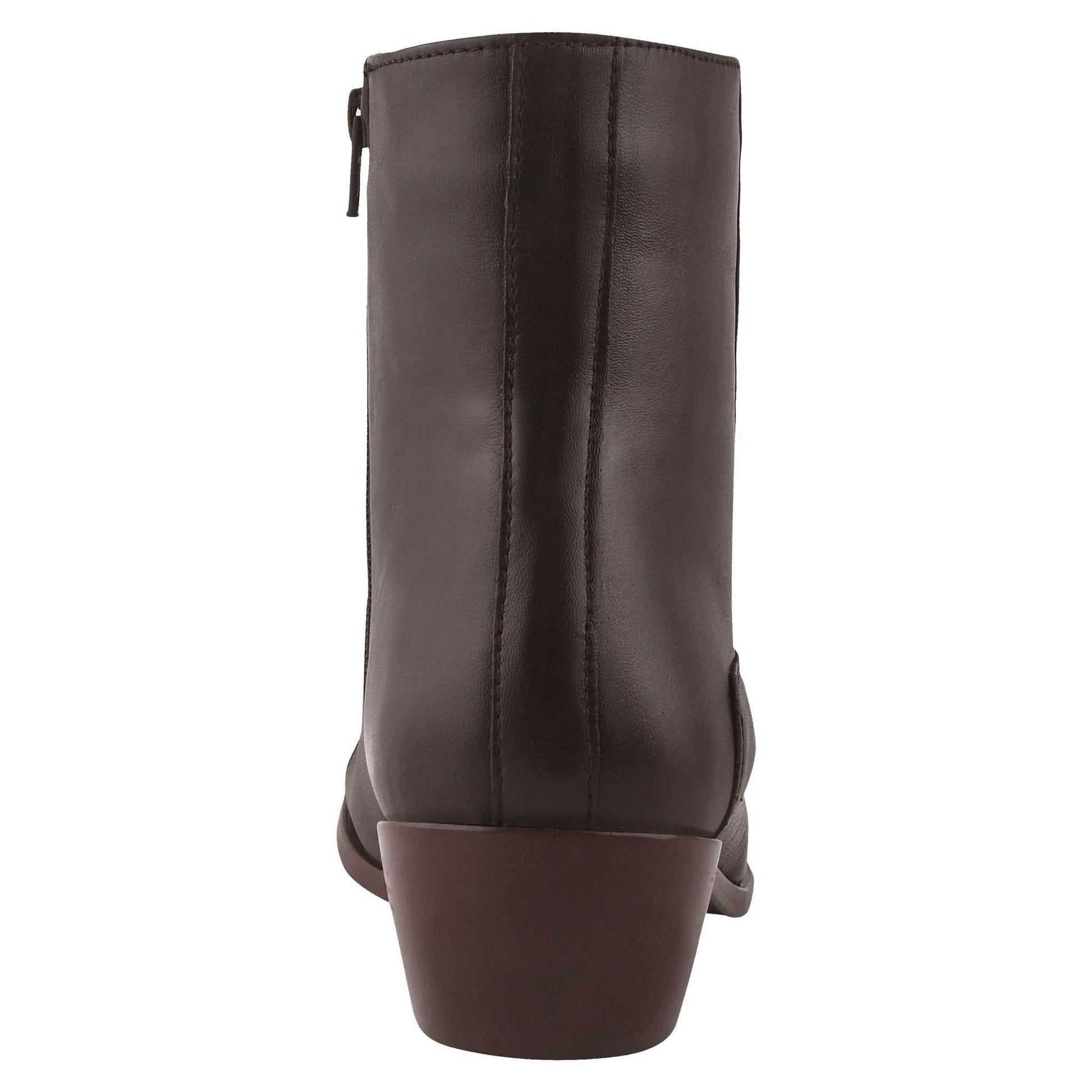Jazzy Jackman Leather Ankle Length Boots for Men - MENLL