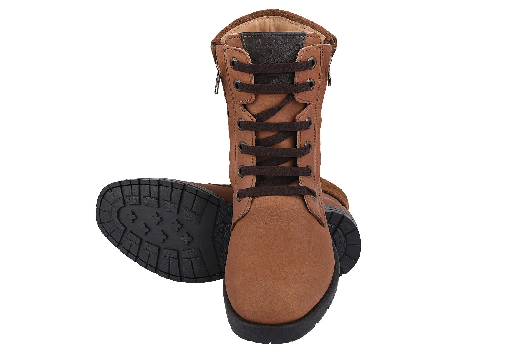 Shoes - Jerry Leather Ankle Length Boots LIBERTYZENO