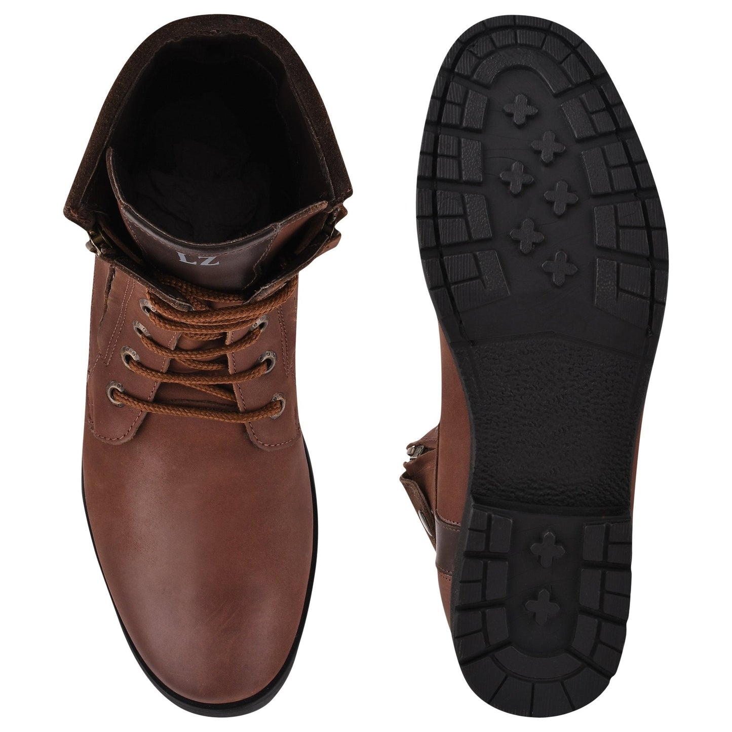 Shoes - Jerry Leather Ankle Length Boots LIBERTYZENO