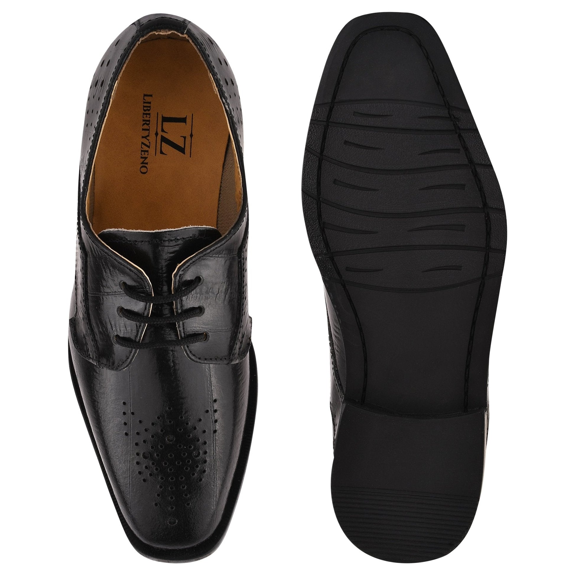 Dresses - Jonas Leather Oxford Style Dress Shoes LIBERTYZENO