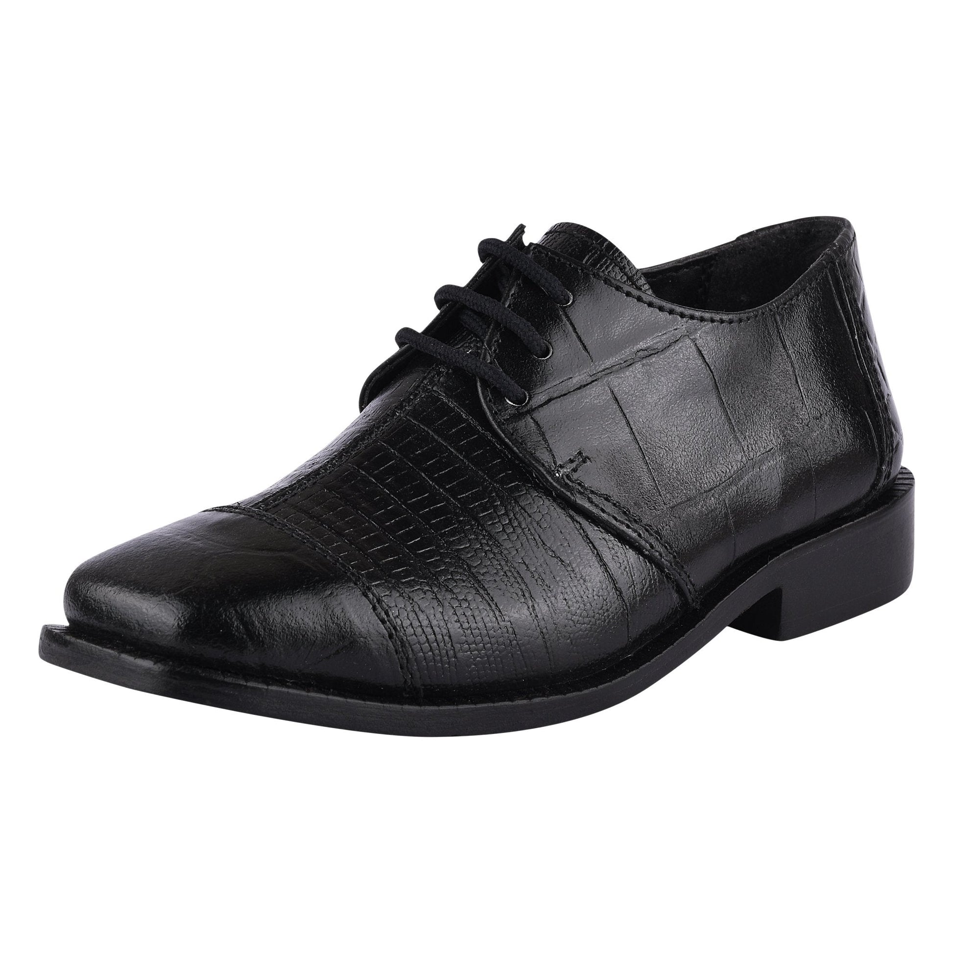 Dresses - Joseph Black Leather Oxford Style Dress Shoes for Kids LIBERTYZENO