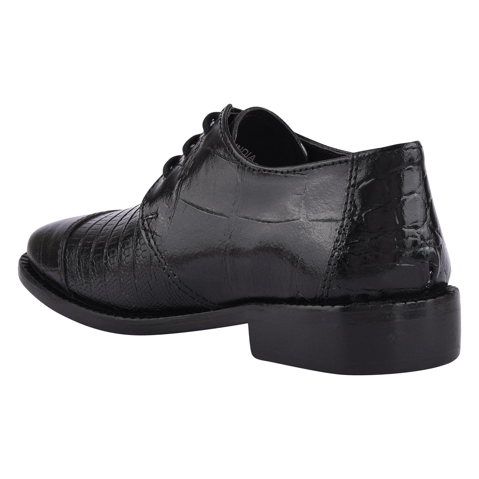 Dresses - Joseph Black Leather Oxford Style Dress Shoes for Kids LIBERTYZENO