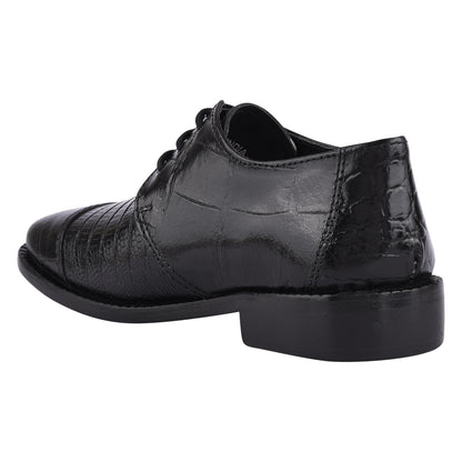 Dresses - Joseph Black Leather Oxford Style Dress Shoes for Kids LIBERTYZENO