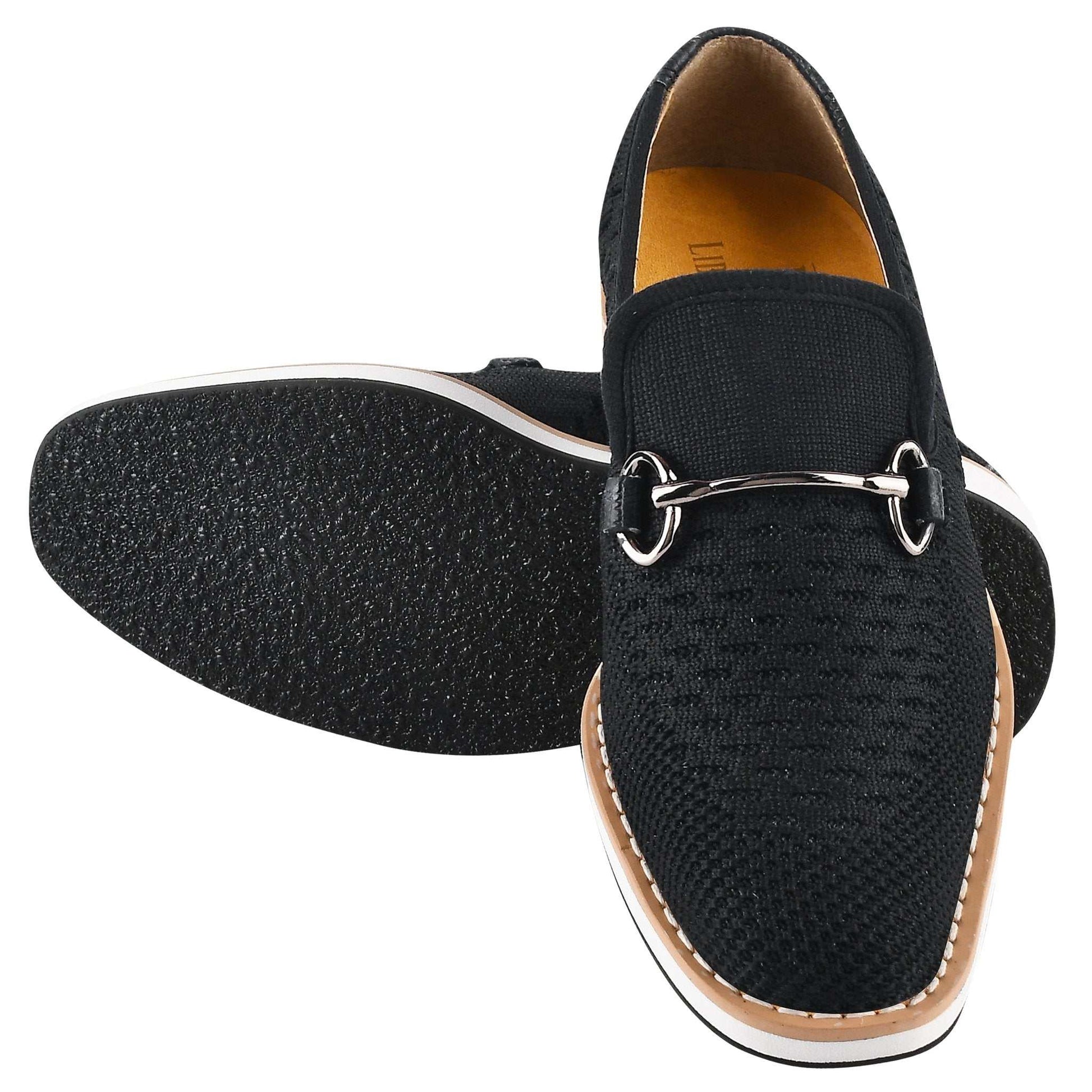 Joyce Textile Eva sole Style with Buckle Loafers for kids - MENLL