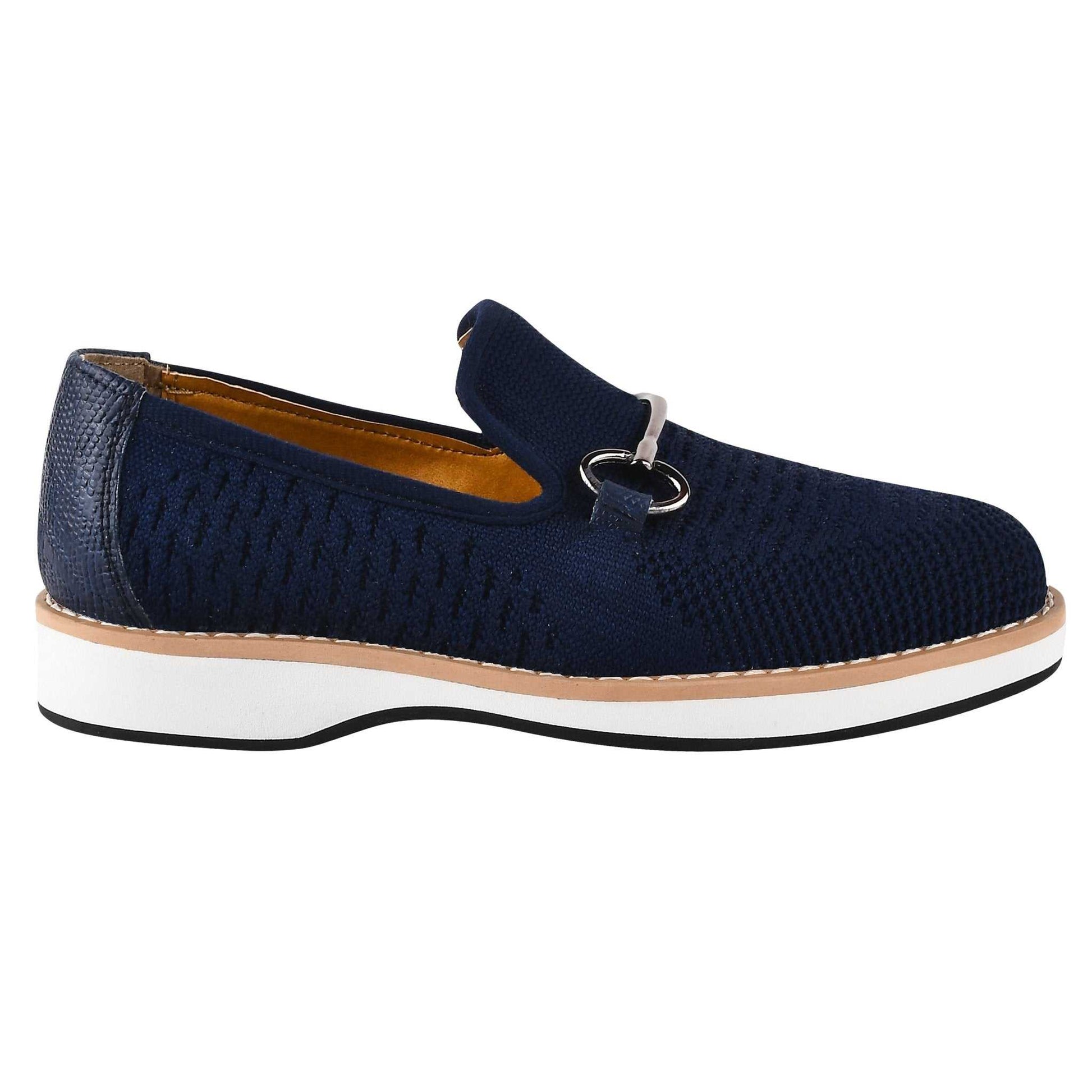 Joyce Textile Eva sole Style with Buckle Loafers for kids - MENLL