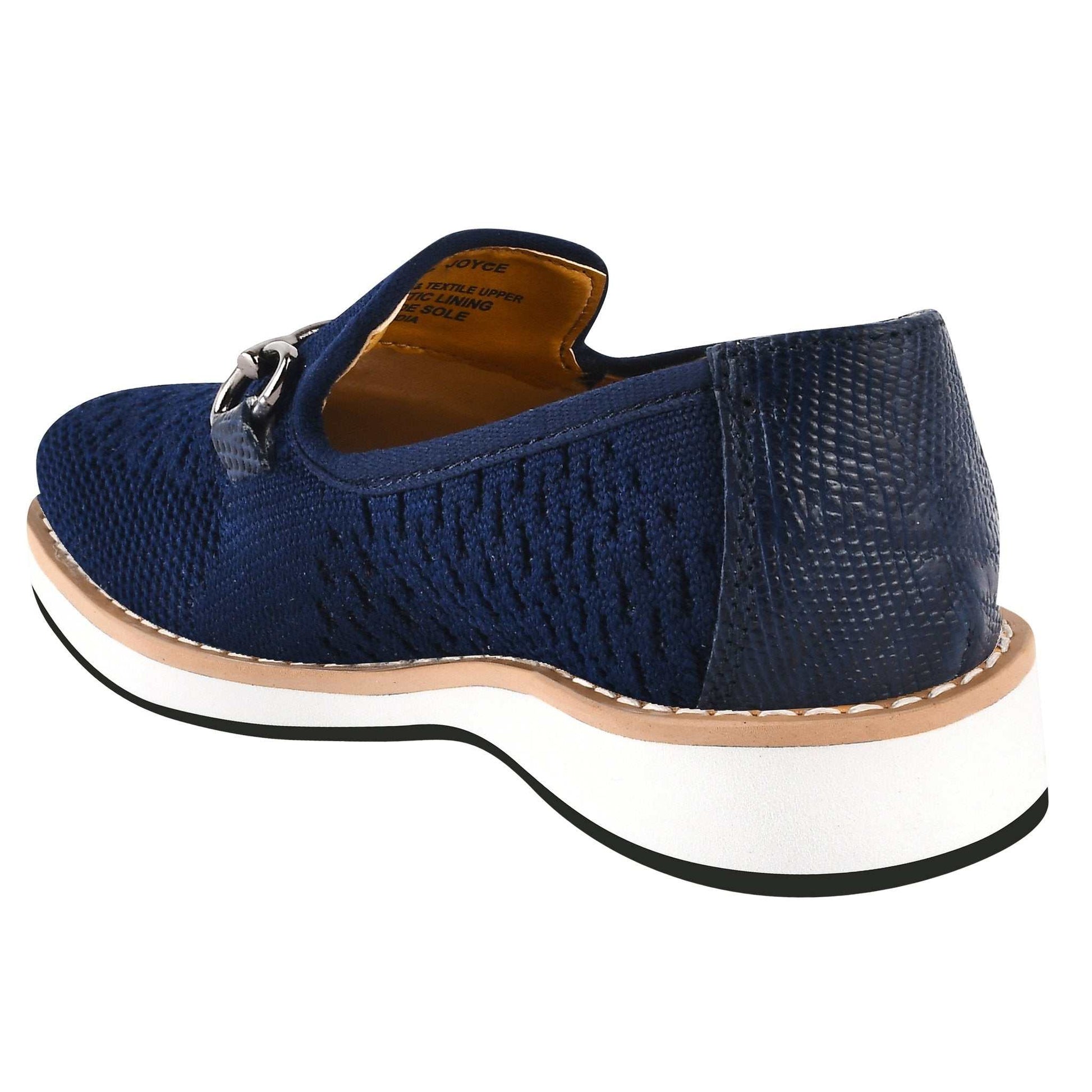 Joyce Textile Eva sole Style with Buckle Loafers for kids - MENLL