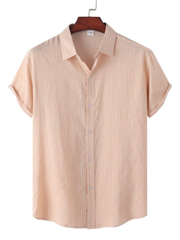 Vibrant Hawaiian Floral Short Sleeve Beach Shirt for Effortless Summer Style - MENLL
