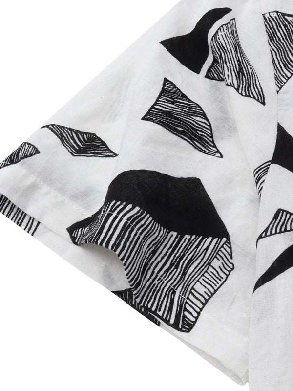 Vibrant Hawaiian Floral Short Sleeve Beach Shirt for Effortless Summer Style - MENLL
