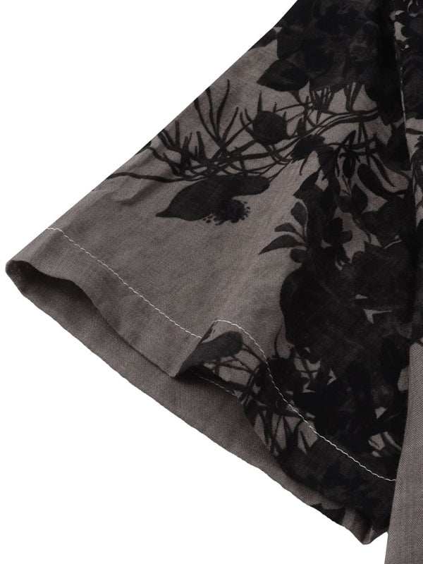 Vibrant Hawaiian Floral Short Sleeve Beach Shirt for Effortless Summer Style - MENLL