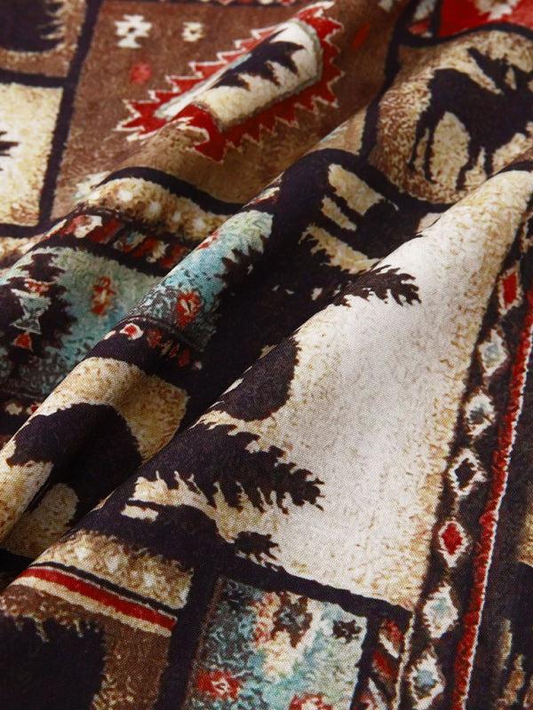 Vibrant Men's Tropical Floral Beach Shirt for Effortless Summer Style - MENLL
