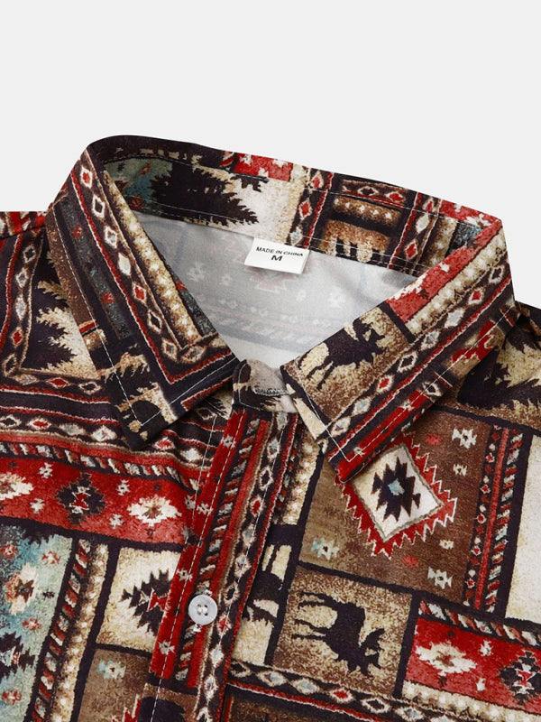 Vibrant Men's Tropical Floral Beach Shirt for Effortless Summer Style - MENLL
