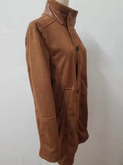 Stylish Men's Loose-Fit Woolen Zipper Coat for Effortless Spring-Summer Chic - MENLL