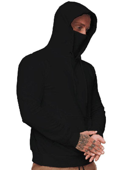 Ultimate Call of Duty Men's Hooded Sweatshirt with Face Mask – Comfort Meets Style for Every Casual Occasion - MENLL