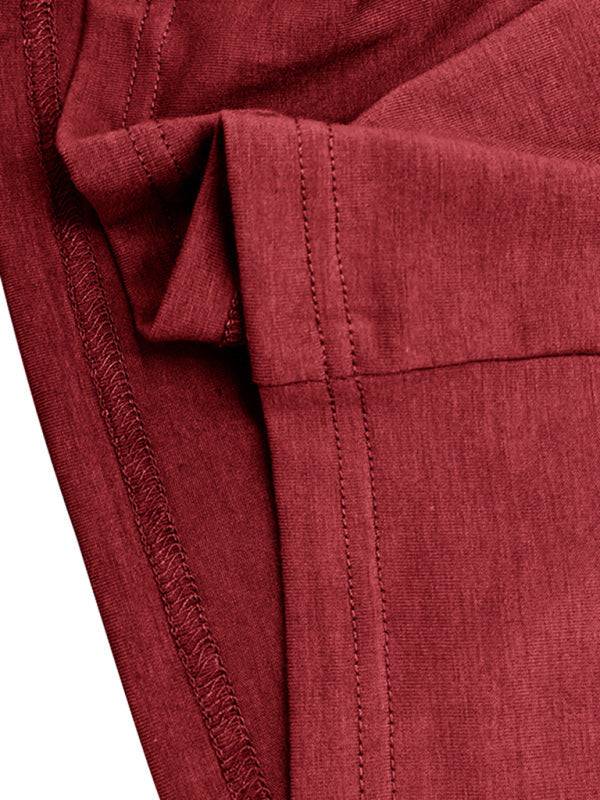 Chic Men's Solid Color Long Sleeve Polo Shirt with Welt Pocket - Perfect for Every Season! - MENLL