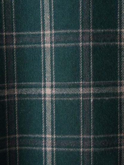 Chic Plaid Long-Sleeve Cardigan Jacket – Versatile Casual Essential for Effortless Style - MENLL
