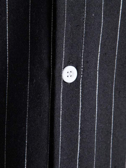 Trendy Striped Short Sleeve Shirt for Men – Casual Comfort Meets Style! - MENLL