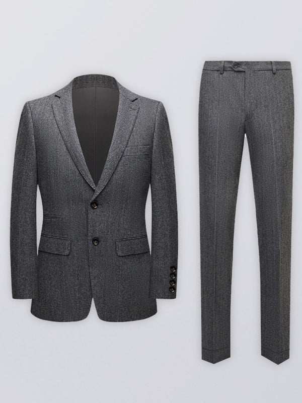 Lapel collar wool blend coat with solid pattern and regular sleeves, suitable for four seasons.
