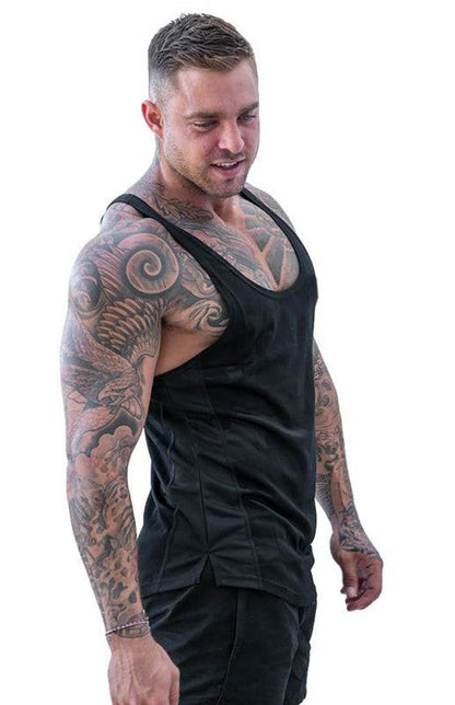 Men's Ultra-Light Camouflage Sleeveless Training Tank - Quick-Dry Comfort for Active Lifestyles - MENLL