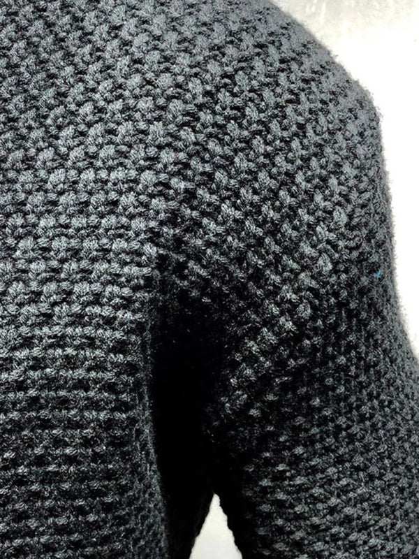 Cozy Chic Knitted Cardigan - Versatile Mid-Length Layer for Autumn-Winter Elegance - MENLL
