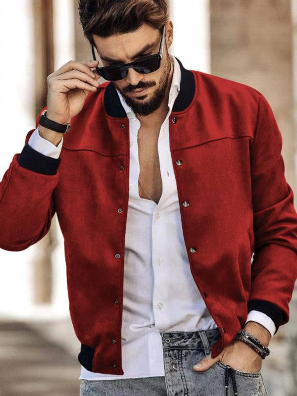 Stylish Men's Long Sleeve Cardigan Jacket for Effortless Casual Chic