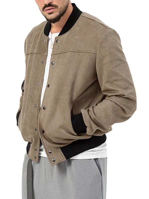 Stylish Men's Long Sleeve Cardigan Jacket for Effortless Casual Chic