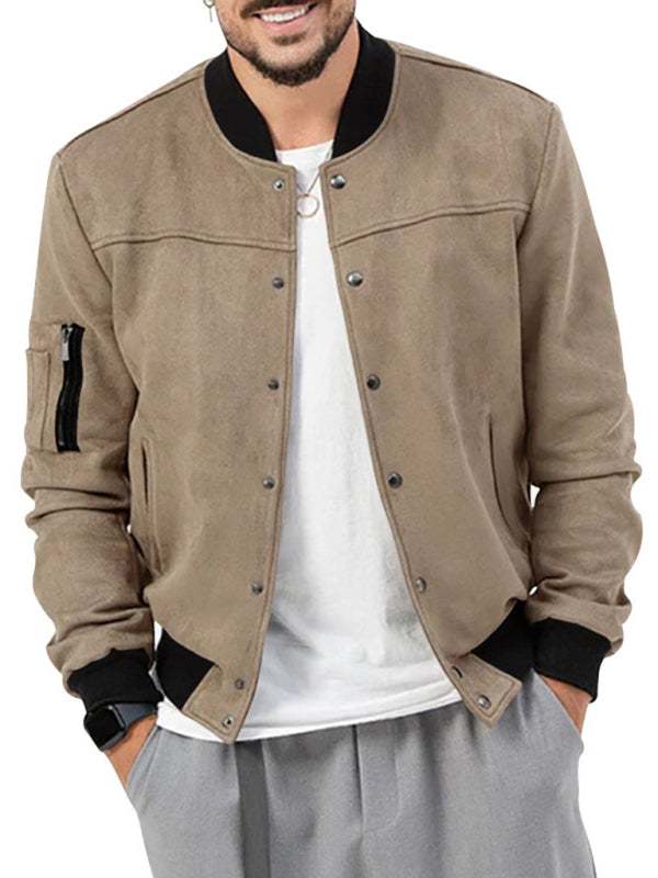 Stylish Men's Long Sleeve Cardigan Jacket for Effortless Casual Chic