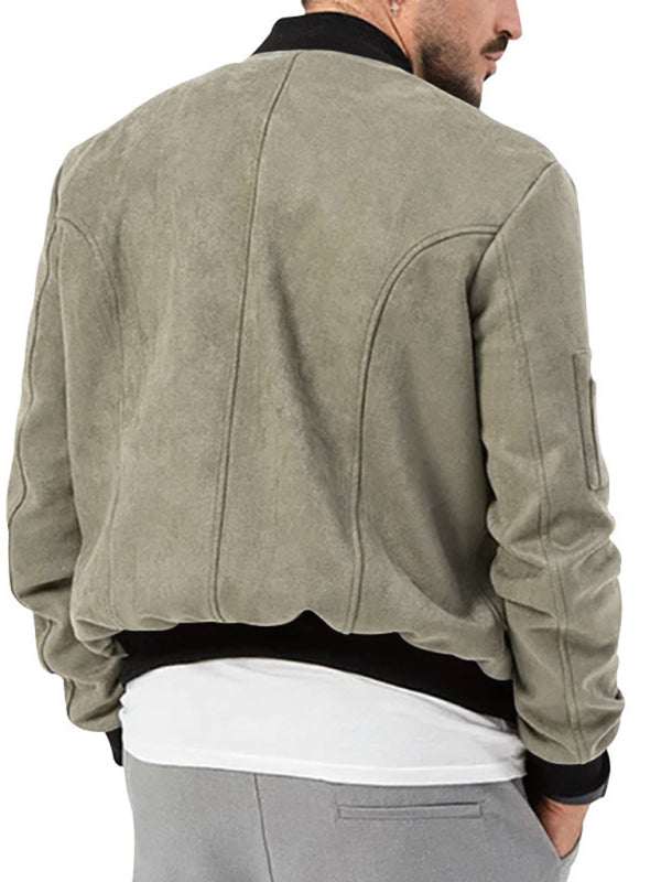Stylish Men's Long Sleeve Cardigan Jacket for Effortless Casual Chic