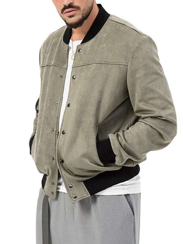 Stylish Men's Long Sleeve Cardigan Jacket for Effortless Casual Chic