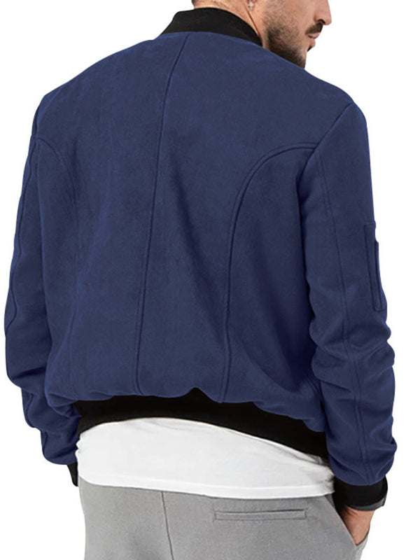 Stylish Men's Long Sleeve Cardigan Jacket for Effortless Casual Chic