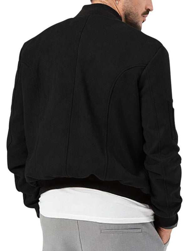 Stylish Men's Long Sleeve Cardigan Jacket for Effortless Casual Chic