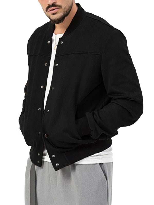 Stylish Men's Long Sleeve Cardigan Jacket for Effortless Casual Chic