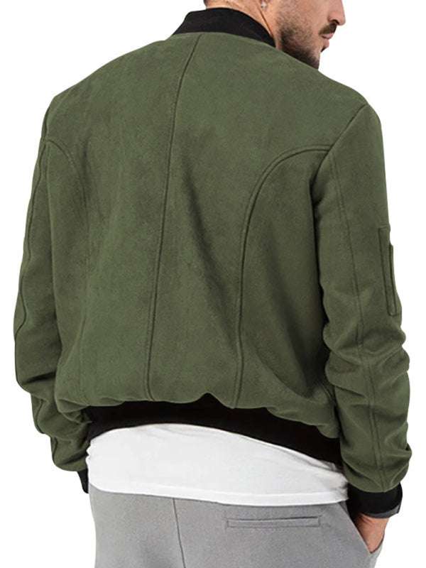 Stylish Men's Long Sleeve Cardigan Jacket for Effortless Casual Chic