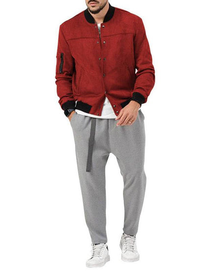 Stylish Men's Long Sleeve Cardigan Jacket for Effortless Casual Chic
