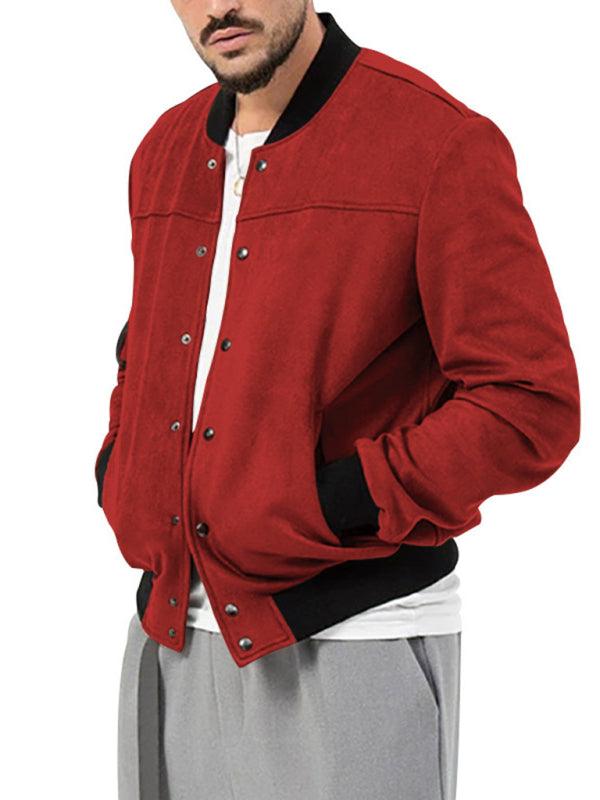 Stylish Men's Long Sleeve Cardigan Jacket for Effortless Casual Chic
